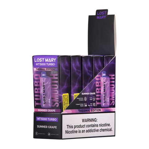 Summer Grape Lost Mary MT15000 Turbo