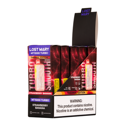 Strawberry Banana Lost Mary MT15000 Turbo