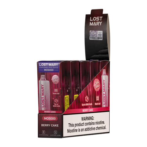 Berry Cake Lost Mary MO5000 (Glitter Edition) 5-Pack
