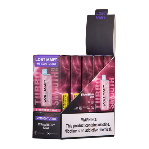 Strawberry Kiwi Lost Mary MT15000 Turbo