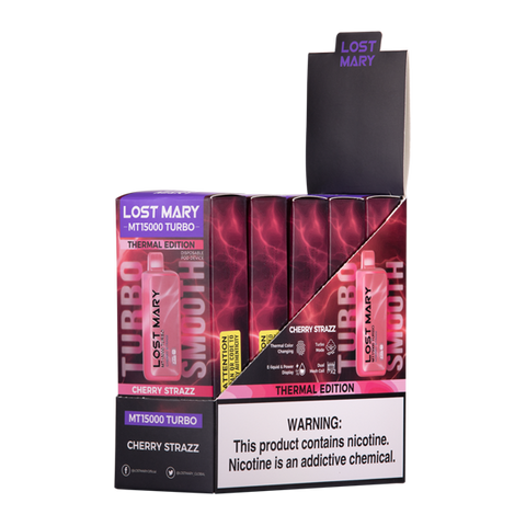 Cherry Strazz Lost Mary MT15000 Turbo