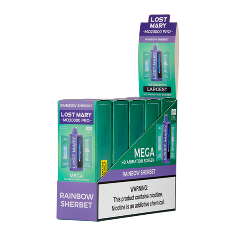 Rainbow Sherbet  Lost Mary MO20000 PRO