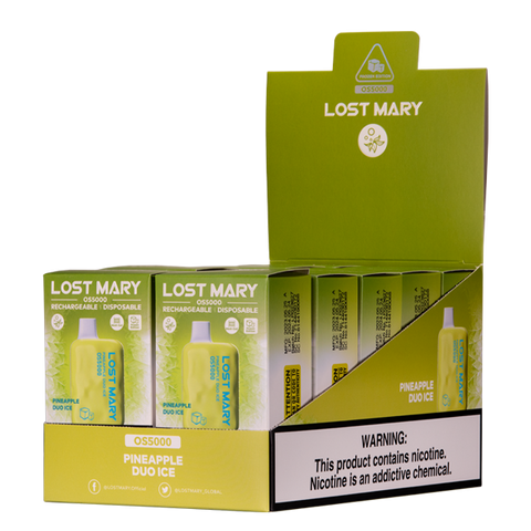 Pineapple Duo Ice Lost Mary OS5000 Disposable Vape 10-Pack