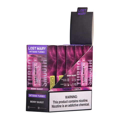 Berry Burst Lost Mary MT15000 Turbo