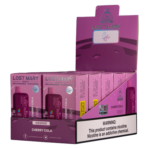 Cherry Cola Lost Mary OS5000 Vape 10-Pack