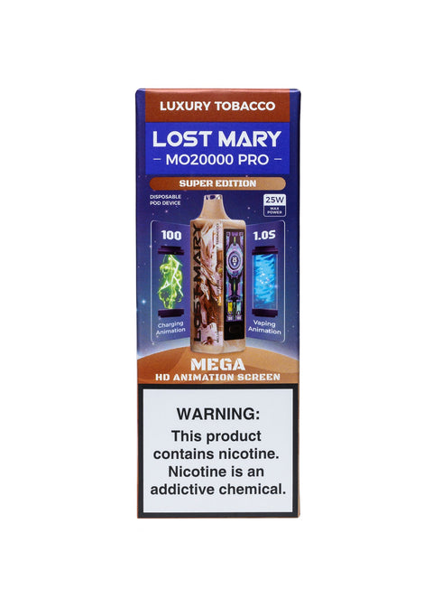 Luxury Tobacco  Lost Mary MO20000 PRO Super Edition